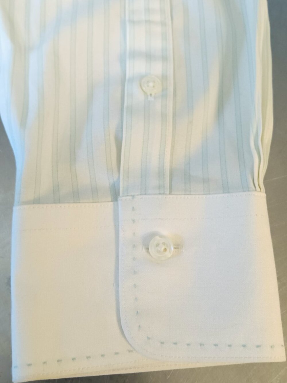 Brooks Brothers Fitted Non-Iron Cotton Shirts Stripes & Pick Stitch -Set of 3 - Picture 13 of 13